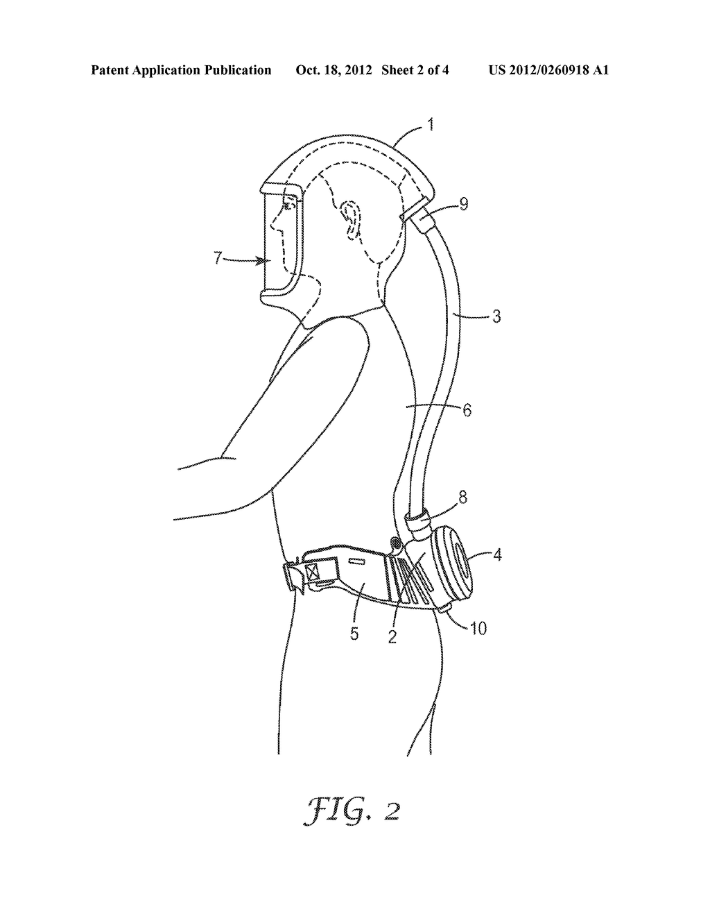 METHOD OF CONTROLLING A POWERED AIR PURIFYING RESPIRATOR - diagram, schematic, and image 03