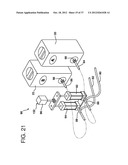 MACHINE FOR PRODUCING FOAM WITHIN A BAG diagram and image