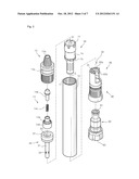 AIR HAMMER FOR A BORING MACHINE diagram and image