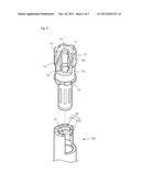 AIR HAMMER FOR A BORING MACHINE diagram and image