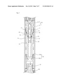 AIR HAMMER FOR A BORING MACHINE diagram and image