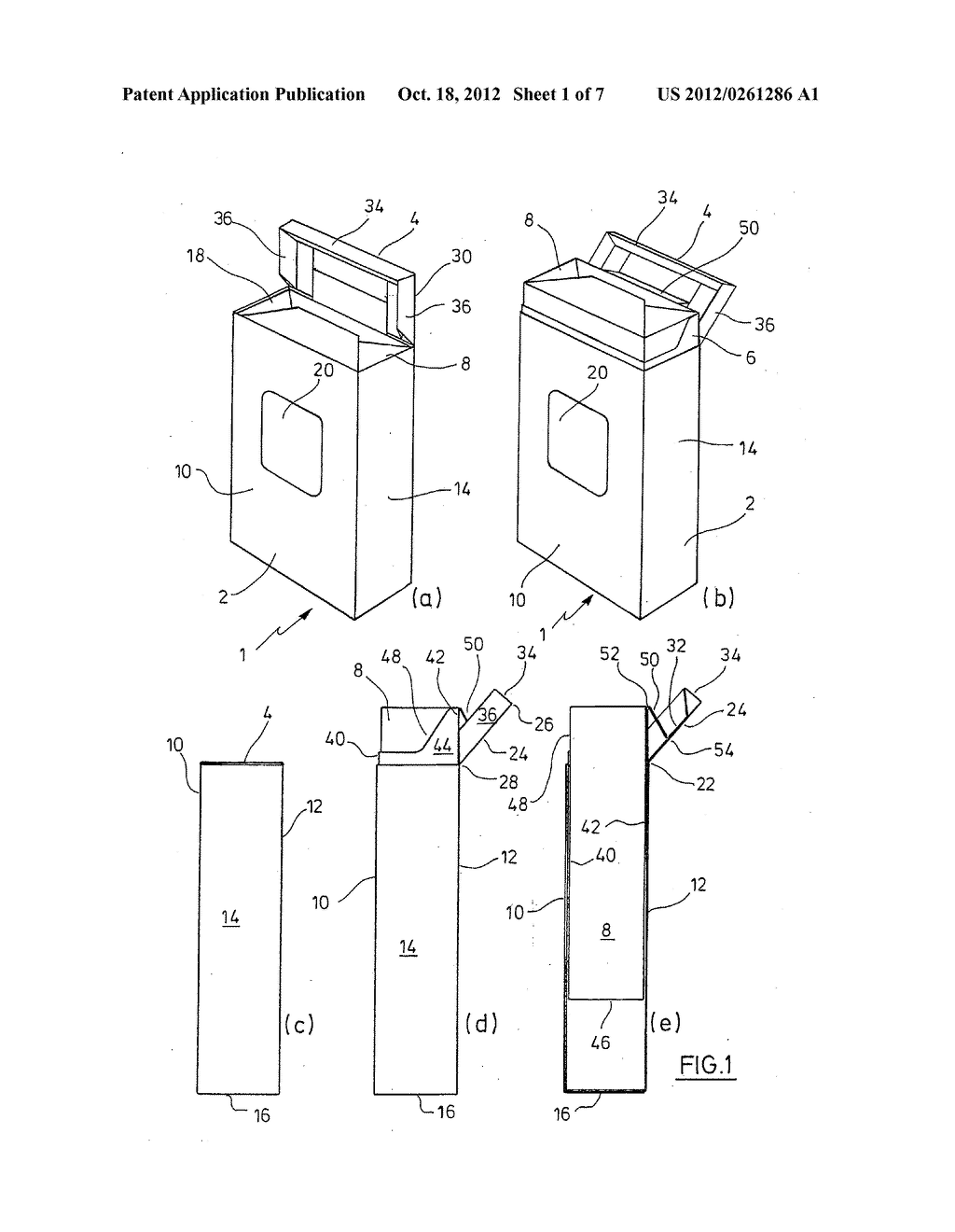 PACKAGE FOR TOBACCO-RELATED ARTICLES - diagram, schematic, and image 02