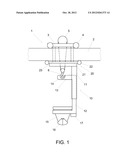 METHOD FOR CONTROLLING A CONCRETE MIX CASTING EQUIPMENT DISMOUNTABLY     ATTACHED TO A CRANE AND A CONCRETE MIX CASTING EQUIPMENT DISMOUNTABLY     ATTACHED TO A CRANE diagram and image