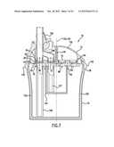 Drinking Cup with Lid and Flow Control Element diagram and image