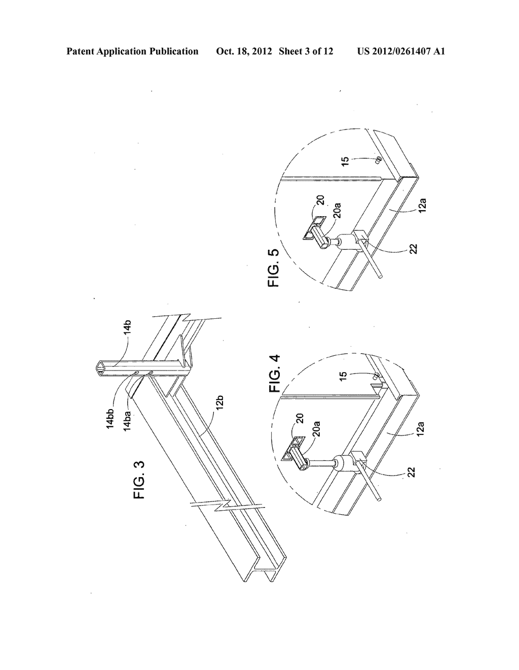 Sea-land shipping comtainer slideout conversion system - diagram, schematic, and image 04