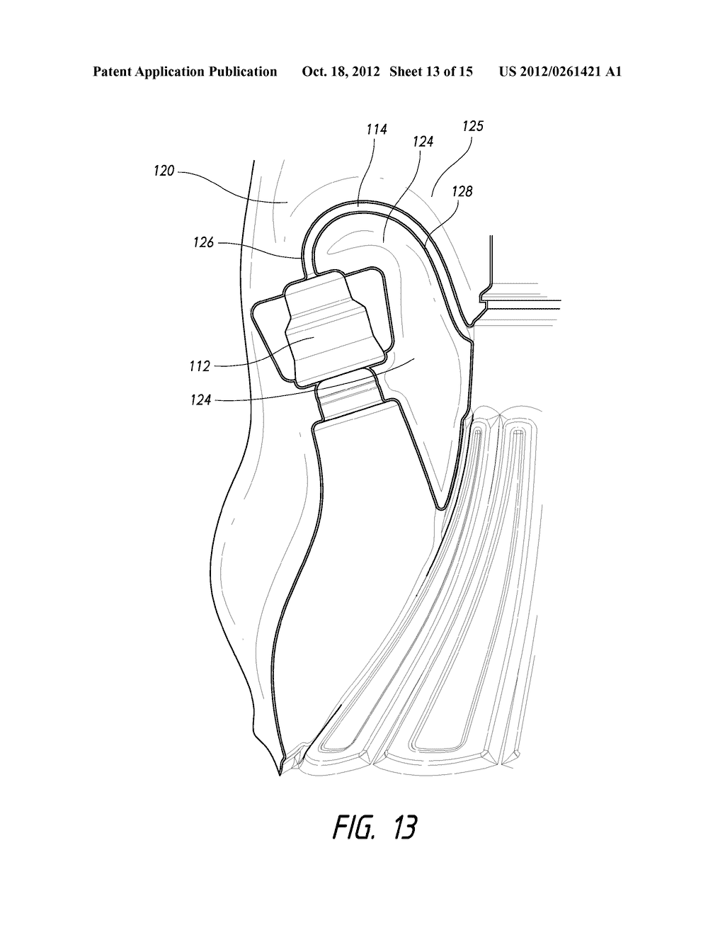 METHOD OF MAKING A CONTAINER HAVING A TETHERED CLOSURE - diagram, schematic, and image 14