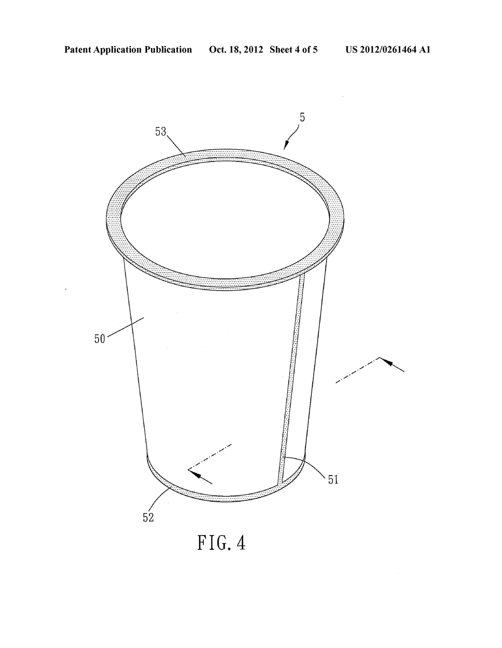 PAPER CONTAINER AND METHOD OF MAKING THE SAME - diagram, schematic, and image 05