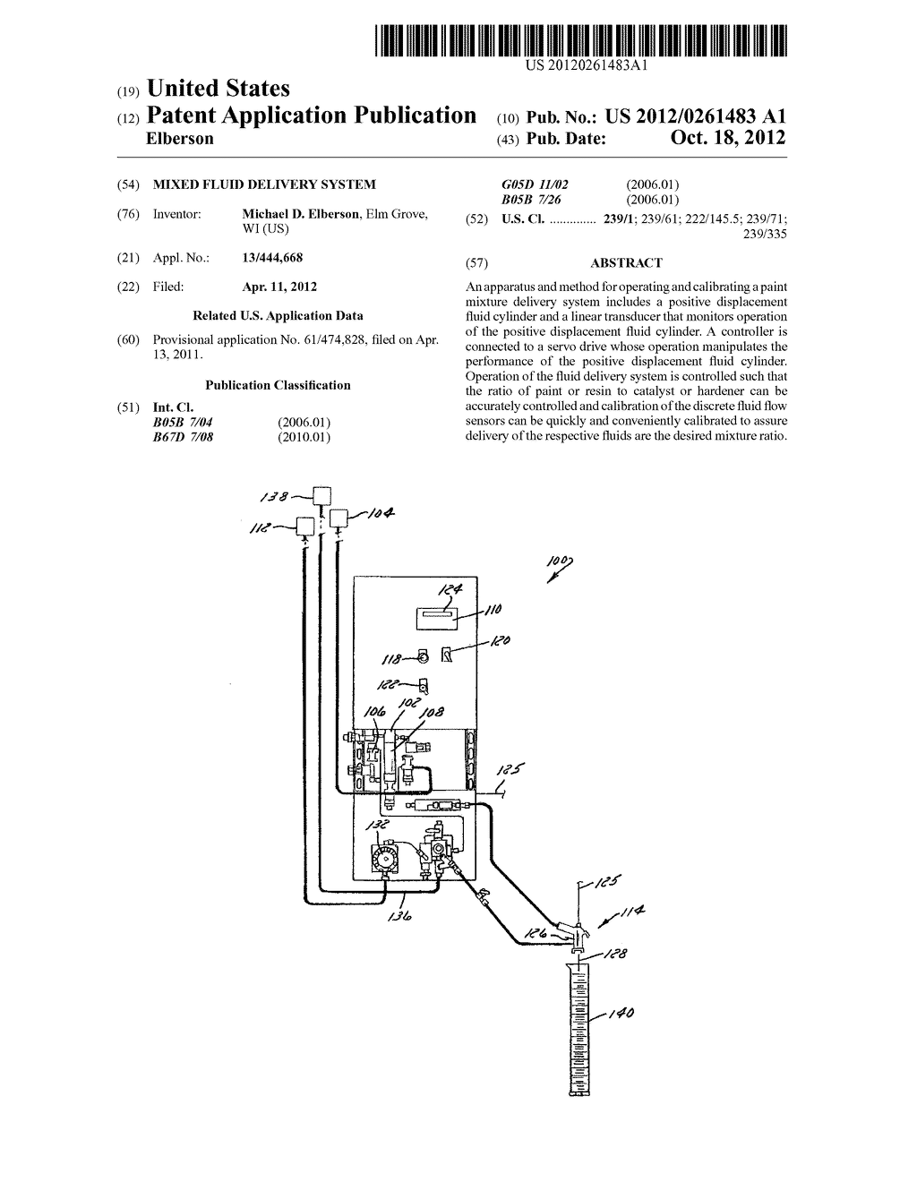 Mixed Fluid Delivery System - diagram, schematic, and image 01