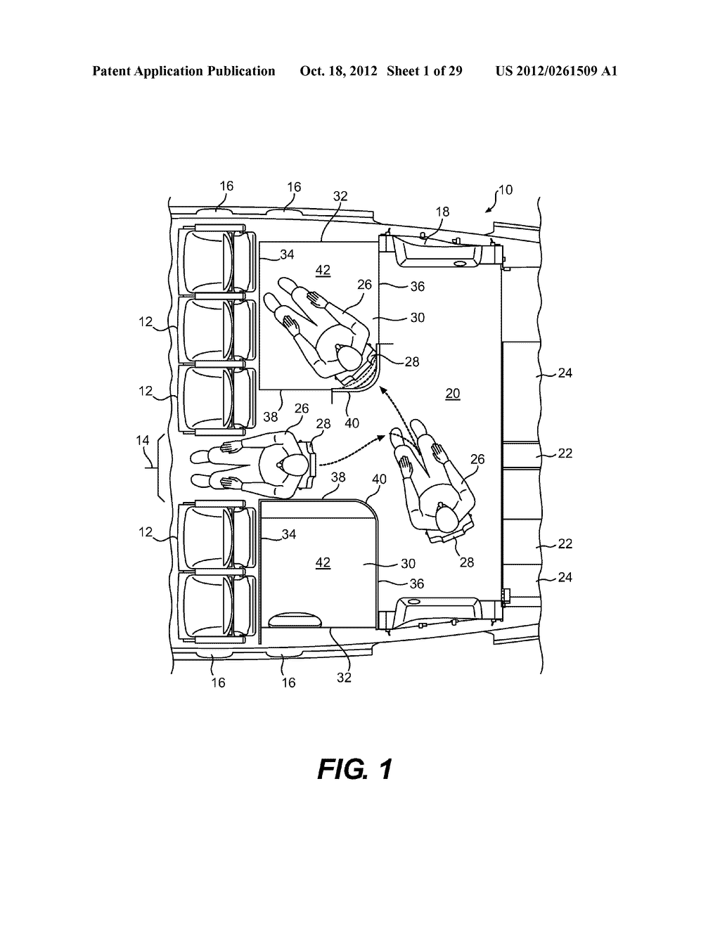 AIRCRAFT LAVATORY FOR A PERSON WITH REDUCED MOBILITY - diagram, schematic, and image 02