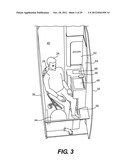 AIRCRAFT LAVATORY FOR A PERSON WITH REDUCED MOBILITY diagram and image
