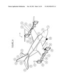 Aircraft with Wings and Movable Propellers diagram and image