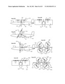 Aircraft with Wings and Movable Propellers diagram and image