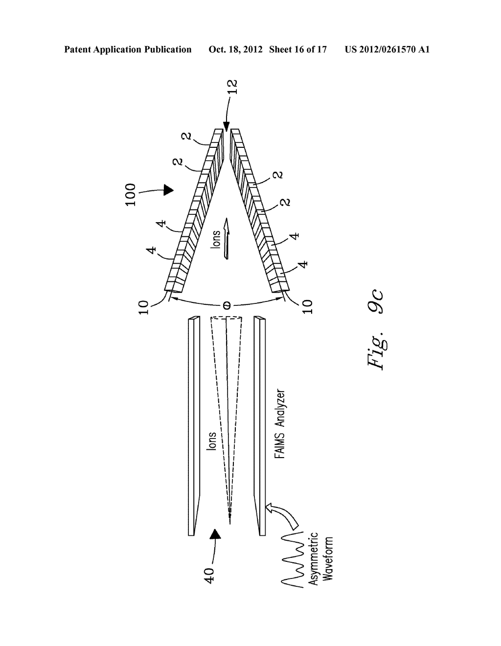 MICROCHIP AND WEDGE ION FUNNELS AND PLANAR ION BEAM ANALYZERS USING SAME - diagram, schematic, and image 17