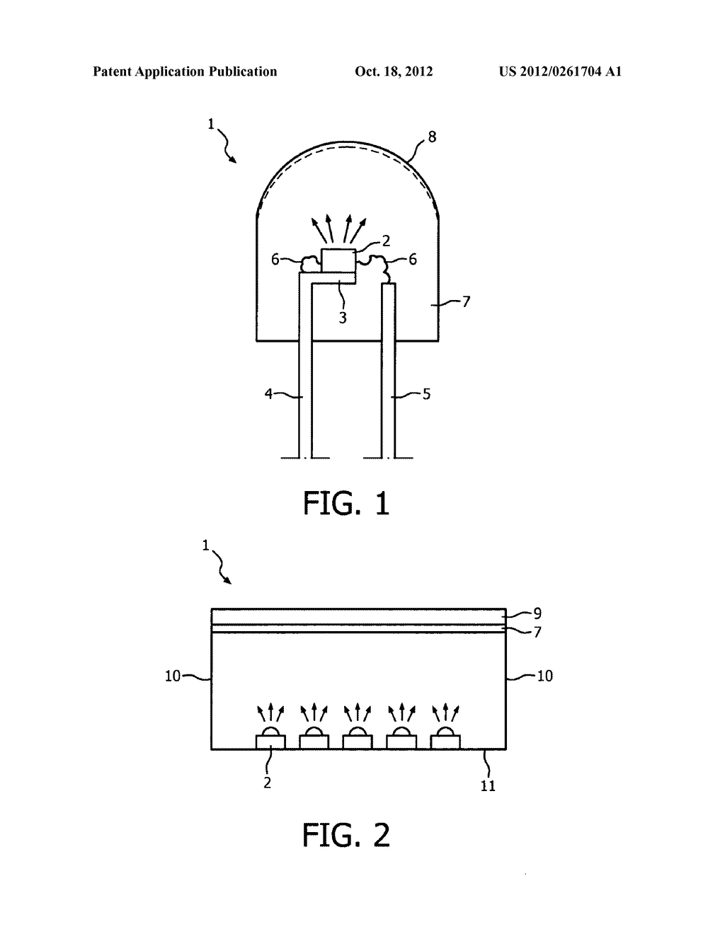 LIGHTING DEVICE WITH LIGHT SOURCE AND WAVELENGTH CONVERTING ELEMENT - diagram, schematic, and image 02