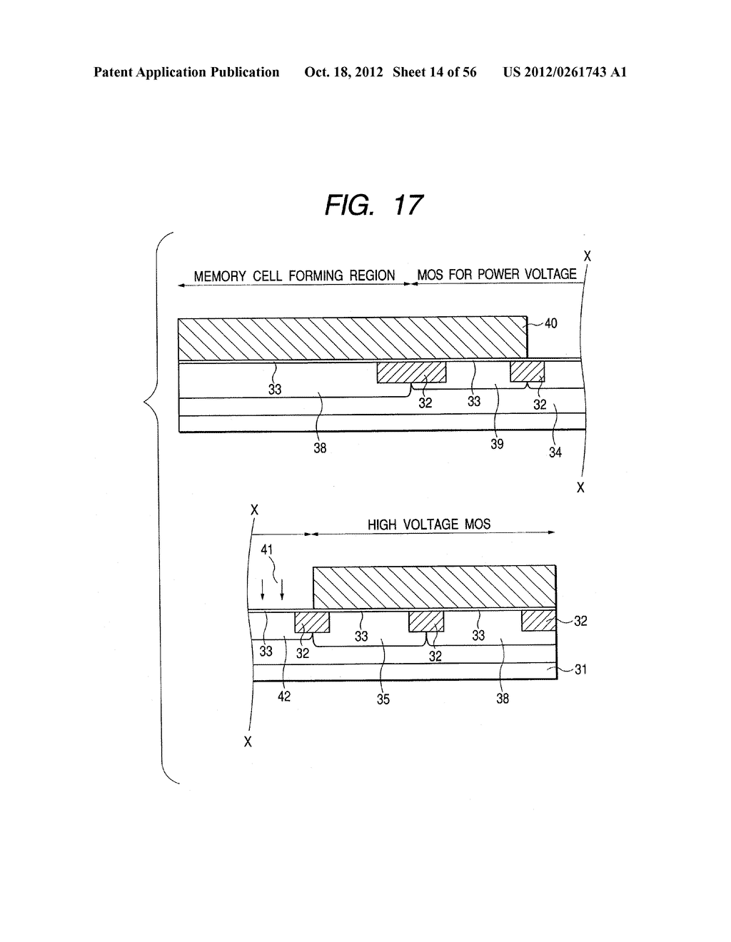 SEMICONDUCTOR INTEGRATED CIRCUIT DEVICE AND A METHOD OF MANUFACTURING THE     SAME - diagram, schematic, and image 15