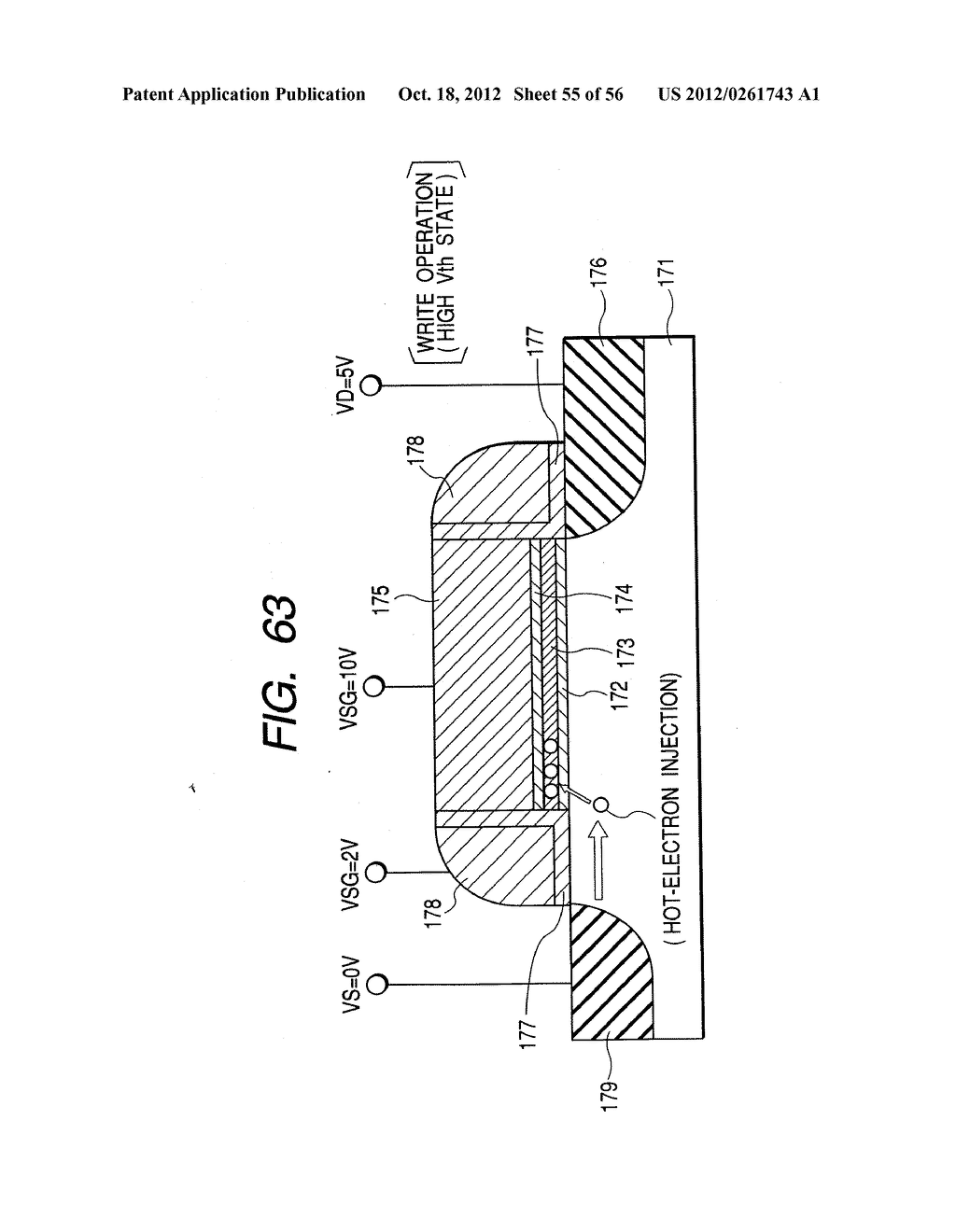 SEMICONDUCTOR INTEGRATED CIRCUIT DEVICE AND A METHOD OF MANUFACTURING THE     SAME - diagram, schematic, and image 56
