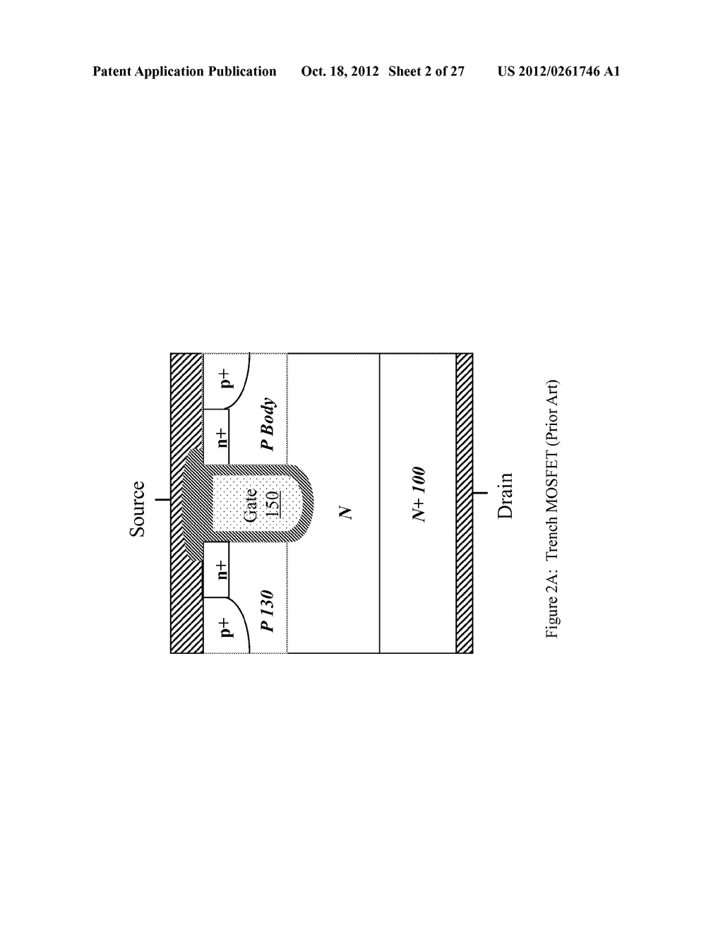 Double-Trench Vertical Devices and Methods with Self-Alignment Between     Gate and Body Contact - diagram, schematic, and image 03