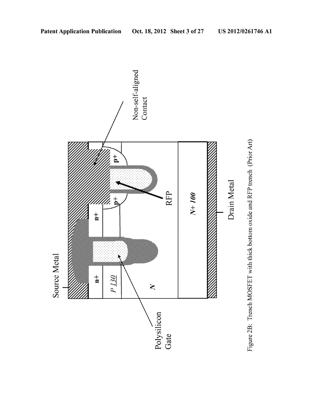 Double-Trench Vertical Devices and Methods with Self-Alignment Between     Gate and Body Contact - diagram, schematic, and image 04