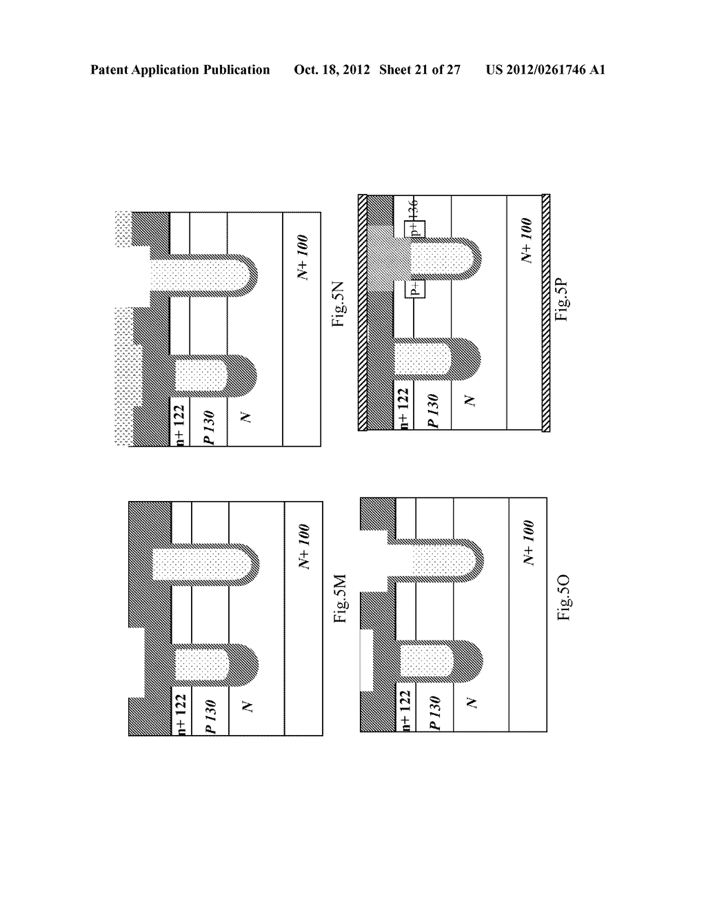 Double-Trench Vertical Devices and Methods with Self-Alignment Between     Gate and Body Contact - diagram, schematic, and image 22