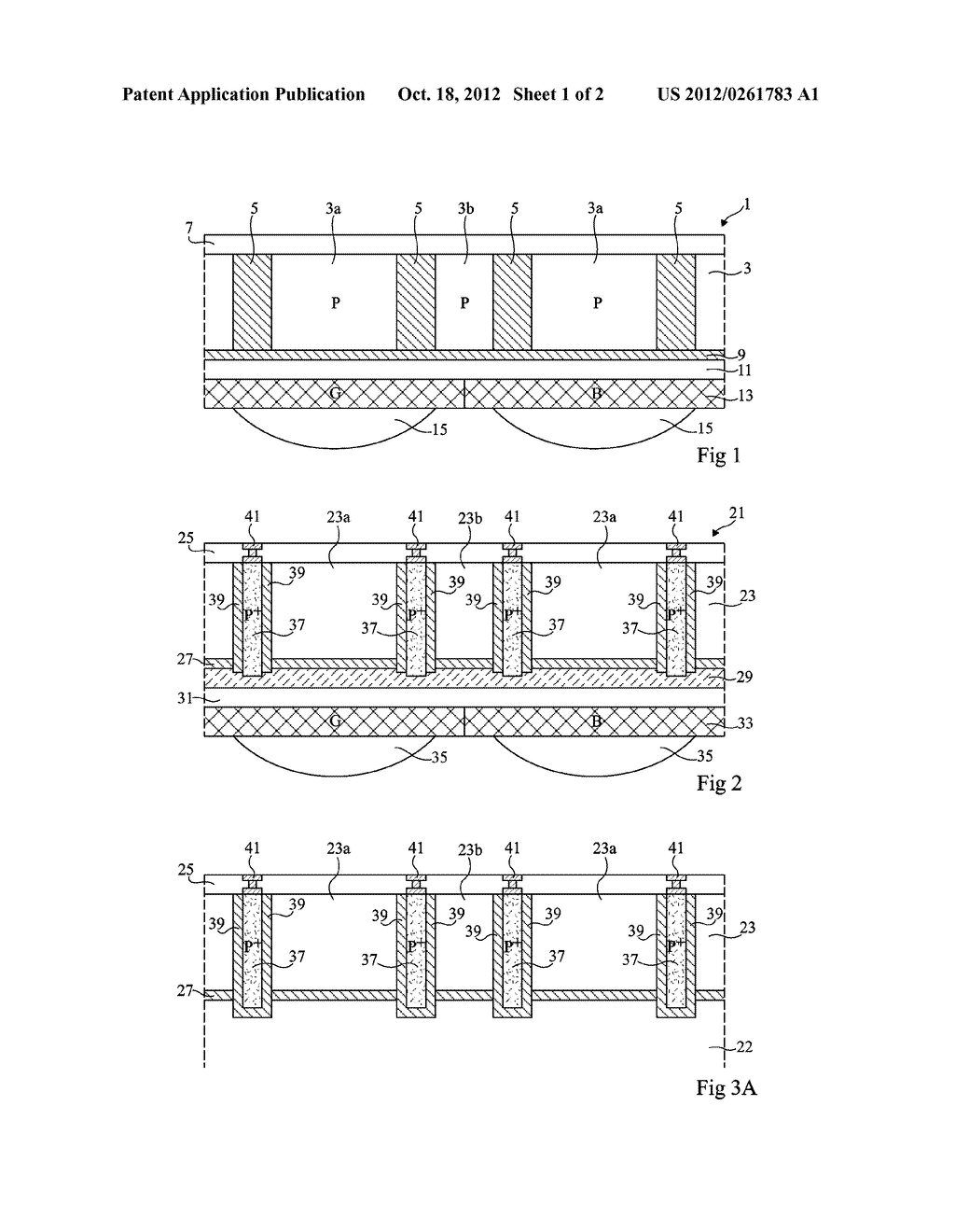 BACK-SIDE ILLUMINATED IMAGE SENSOR PROVIDED WITH A TRANSPARENT ELECTRODE - diagram, schematic, and image 02