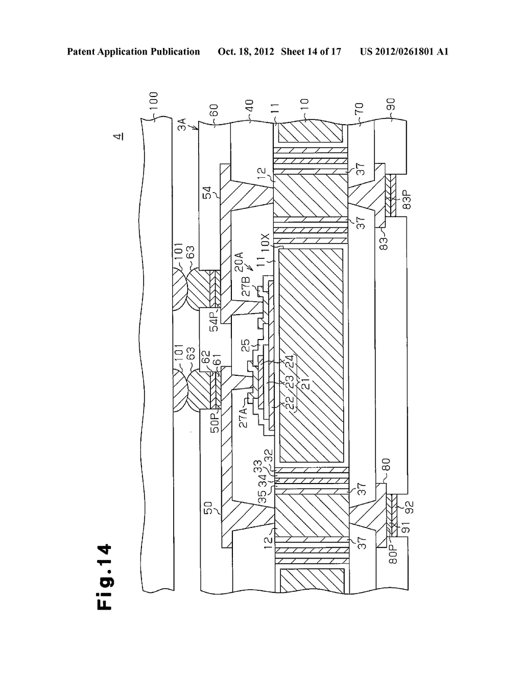 Wiring Board, Semiconductor Device, and Method for Manufacturing Wiring     Board - diagram, schematic, and image 15