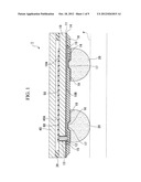 SEALED SURFACE ACOUSTIC WAVE ELEMENT PACKAGE diagram and image