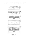 PRINTED CIRCUIT BOARD, A SUPPORTING JIG AND A POSITIONING METHOD diagram and image