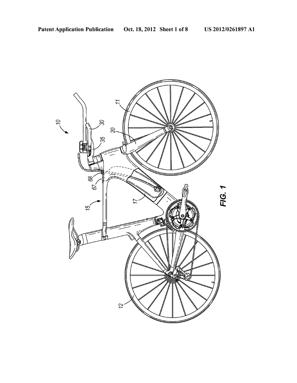 BICYCLE WITH INTERNAL STORAGE SYSTEM - diagram, schematic, and image 02