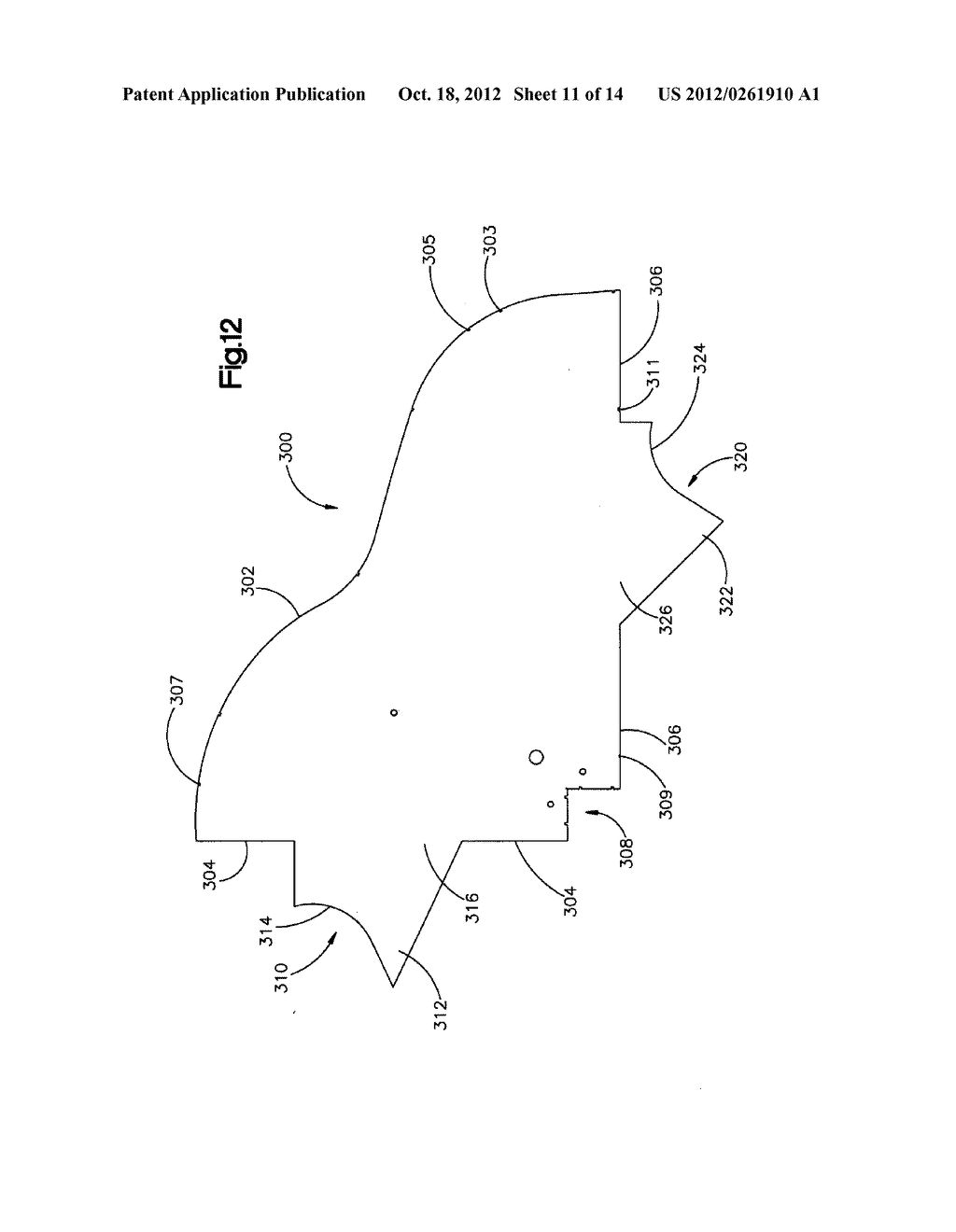 AIR BAG WITH UNINFLATED POCKET - diagram, schematic, and image 12