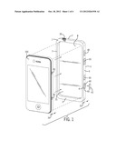 HOLDING DEVICE FOR PHONE OR OTHER ELECTRONIC DEVICE diagram and image