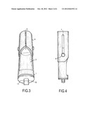 Fishing lure retrieving apparatus diagram and image