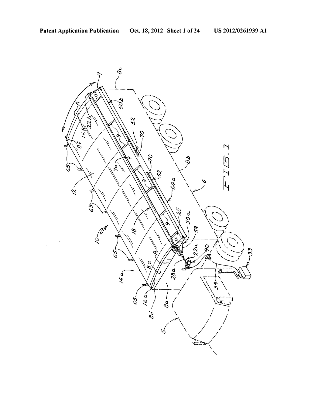 Roll-up Tarp Apparatus - diagram, schematic, and image 02