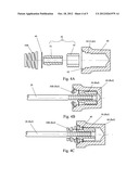 Highly efficient fixed gap bicycle axel skewer and method of use diagram and image