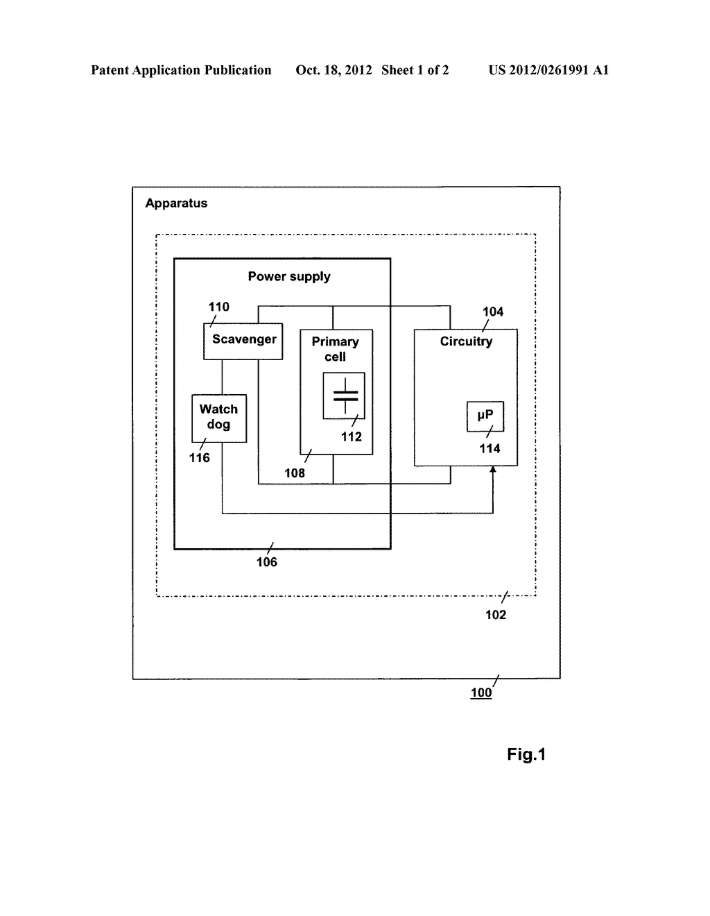 WIRELESS SENSOR WITH ENERGY SCAVENGER - diagram, schematic, and image 02