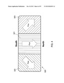 FLUX FOCUSING ARRANGEMENT FOR PERMANENT MAGNETS, METHODS OF FABRICATING     SUCH ARRANGEMENTS, AND MACHINES INCLUDING SUCH ARRANGEMENTS diagram and image