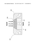 FLUX FOCUSING ARRANGEMENT FOR PERMANENT MAGNETS, METHODS OF FABRICATING     SUCH ARRANGEMENTS, AND MACHINES INCLUDING SUCH ARRANGEMENTS diagram and image