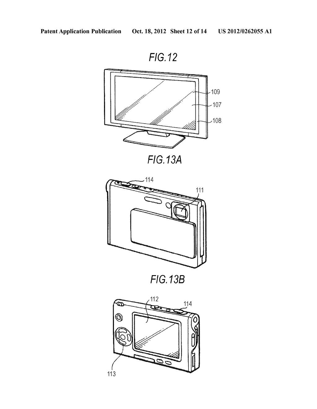 DISPLAY DEVICE AND ELECTRONIC APPARATUS HAVING A DISPLAY DEVICE - diagram, schematic, and image 13