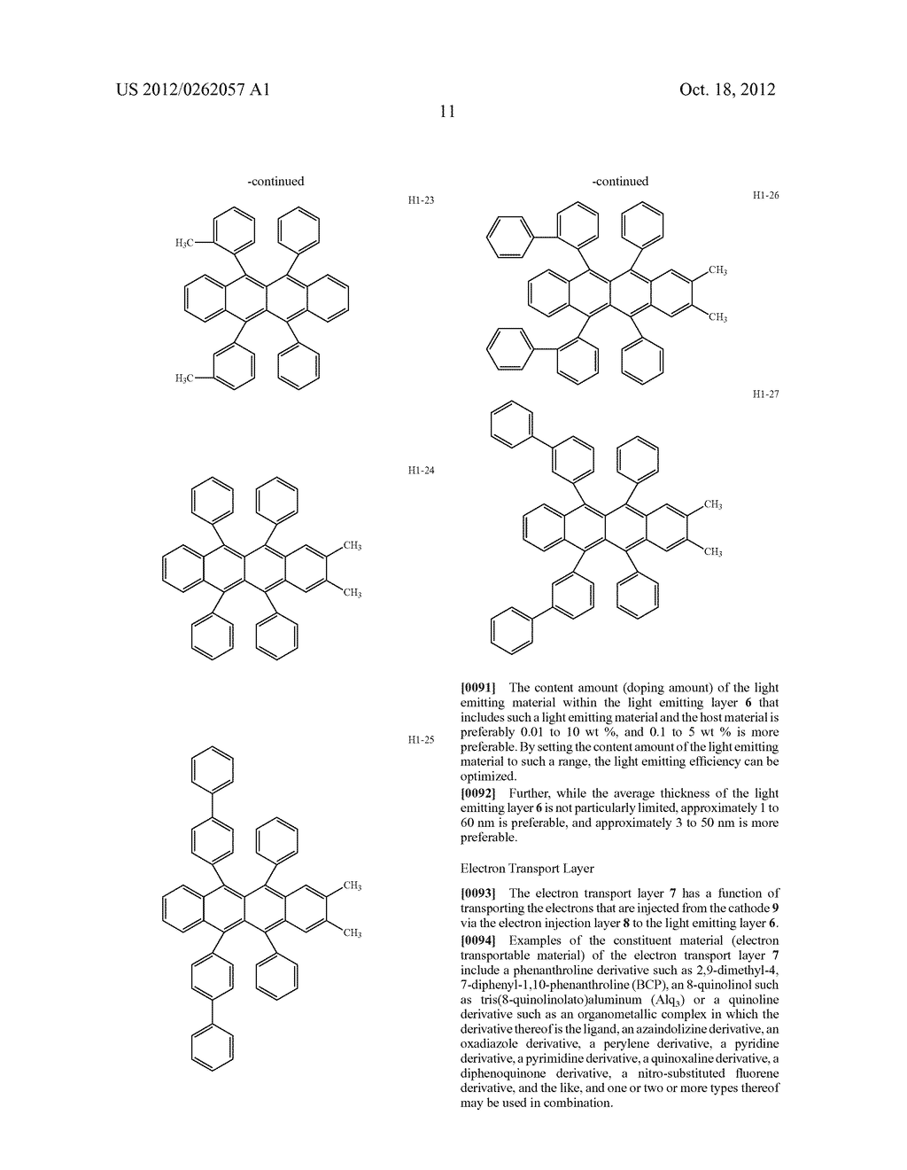 THIADIAZOLE-BASED COMPOUND, LIGHT EMITTING ELEMENT COMPOUND, LIGHT     EMITTING ELEMENT, LIGHT EMITTING DEVICE, AUTHENTICATION DEVICE, AND     ELECTRONIC APPARATUS - diagram, schematic, and image 17