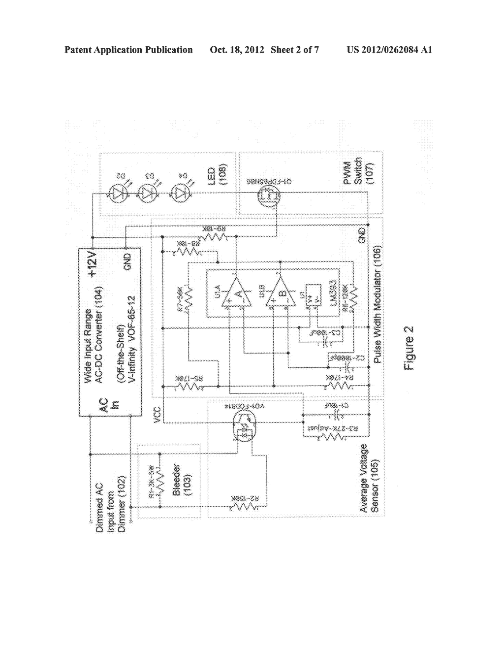 Constant voltage dimmable LED driver - diagram, schematic, and image 03