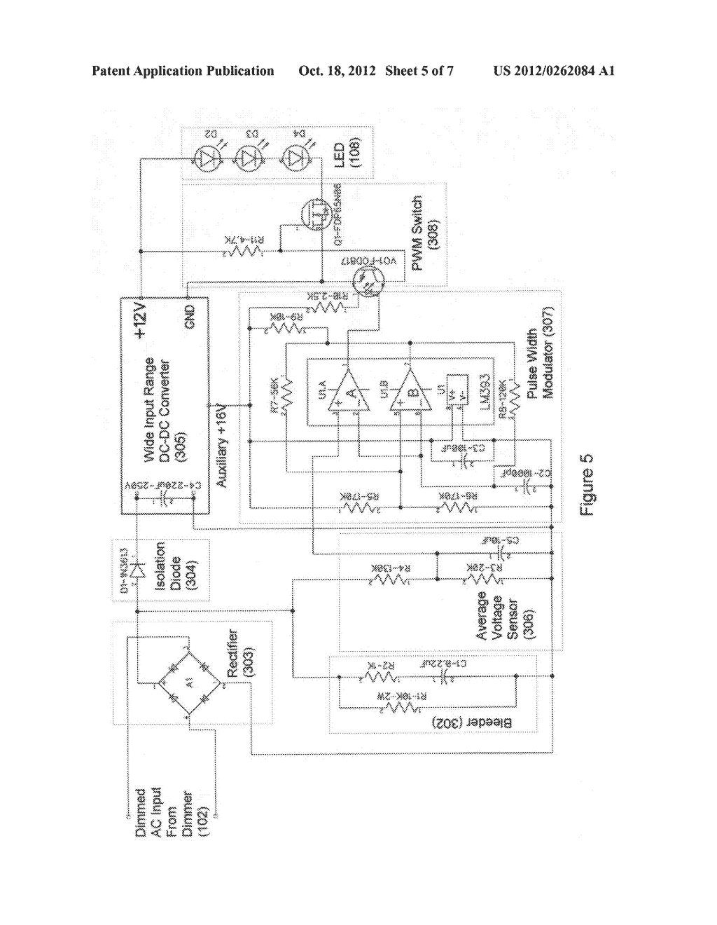 Constant voltage dimmable LED driver - diagram, schematic, and image 06