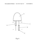 Lighting fixture with replaceable light source diagram and image