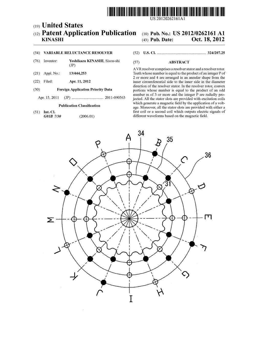 VARIABLE RELUCTANCE RESOLVER - diagram, schematic, and image 01