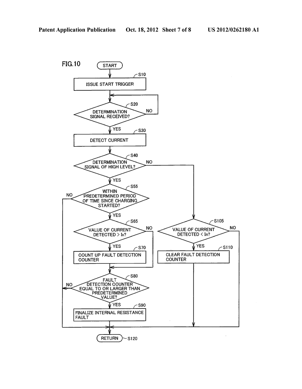 BATTERY PACK FAILURE DETECTION DEVICE - diagram, schematic, and image 08