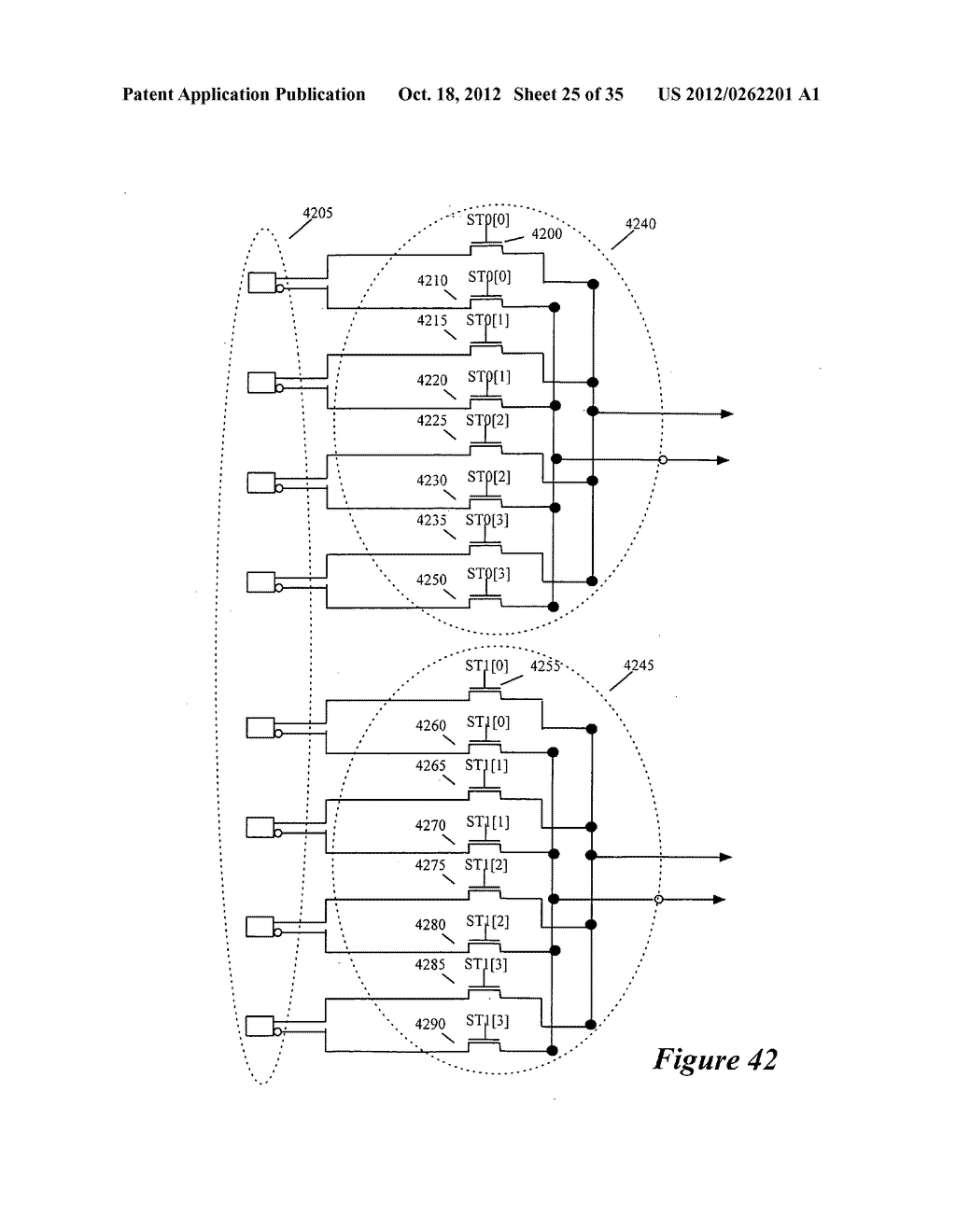 STORAGE ELEMENTS FOR A CONFIGURABLE IC AND METHOD AND APPARATUS FOR     ACCESSING DATA STORED IN THE STORAGE ELEMENTS - diagram, schematic, and image 26