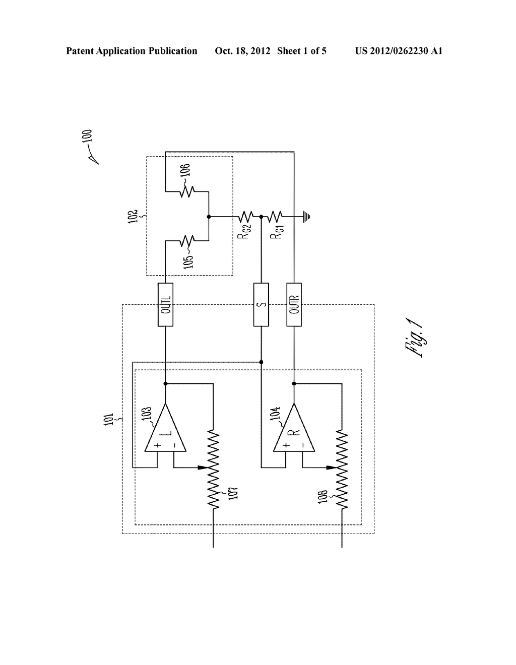 AMPLIFIER CROSSTALK CANCELLATION TECHNIQUE - diagram, schematic, and image 02