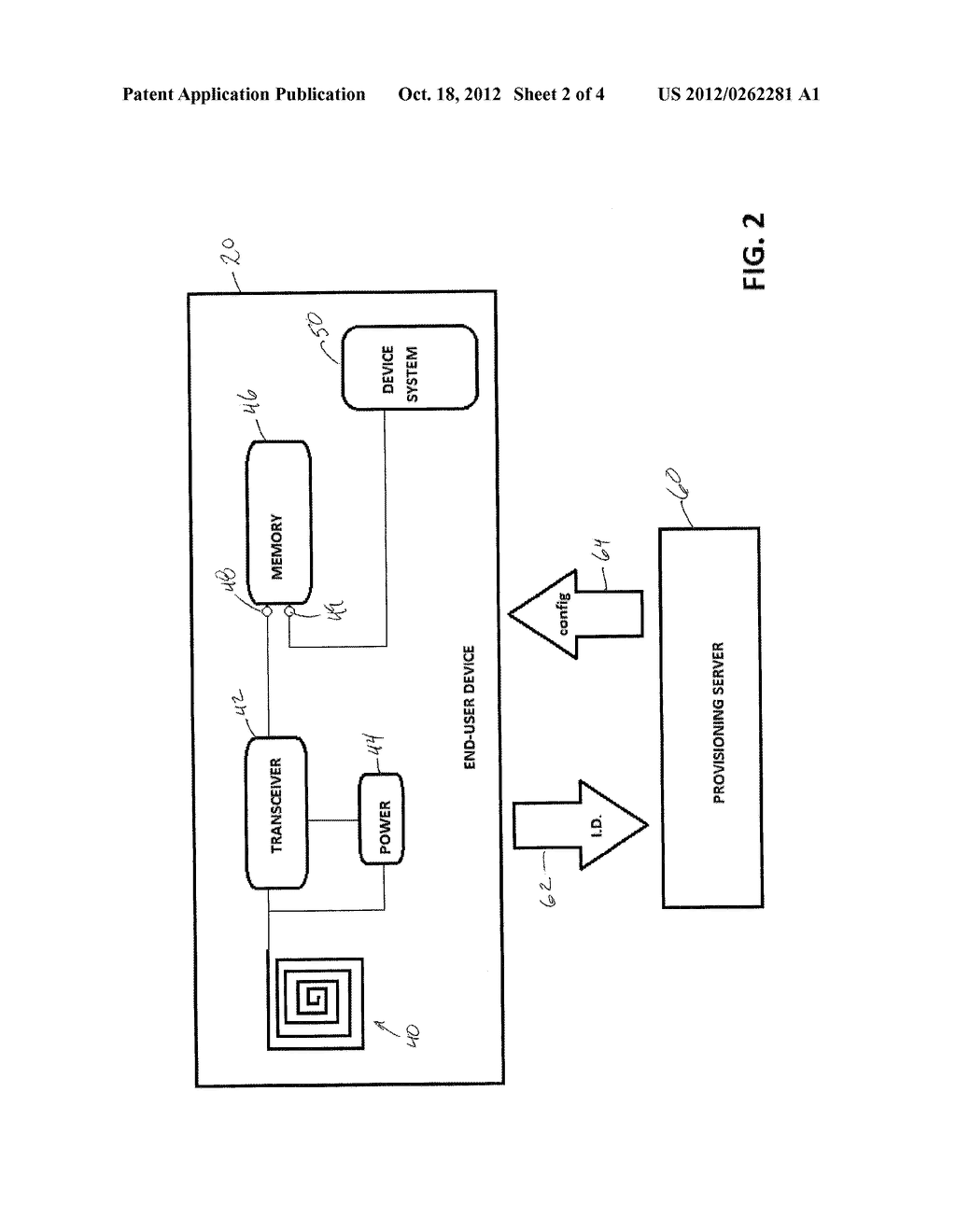 SYSTEM AND METHOD FOR IN-BOX ELECTRONIC DEVICE PROVISIONING - diagram, schematic, and image 03