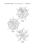 Text Entry Device with Radial Keypad Layout diagram and image