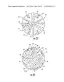 Text Entry Device with Radial Keypad Layout diagram and image