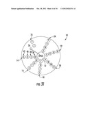 Text Entry Device with Radial Keypad Layout diagram and image