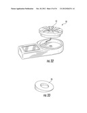 Text Entry Device with Radial Keypad Layout diagram and image